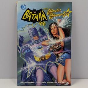DC Comics Batman 66 Meets Wonder Woman 77 Graphic Novel Hardcover 2017